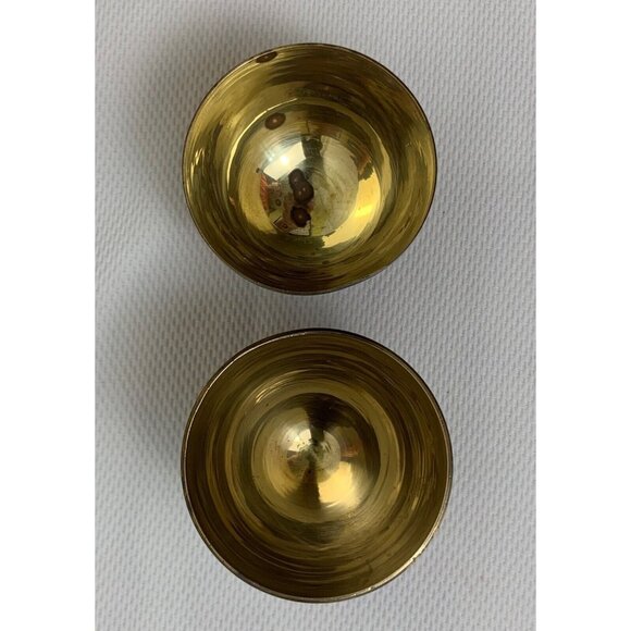 Vintage Brass Enamel Egg Cloisonne Trinket Box With Stand Hummingbird Flowers - Picture 10 of 16